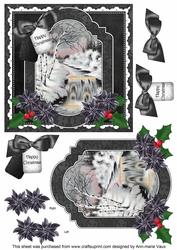 Christmas Stream Happy Christmas 6in Christmas Step by Step