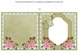 Wedding Bell Special Day to Fit 6in Folded Insert