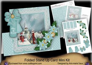 Rooftops Peace & Goodwill Folded Stand-up Card Mini Kit