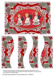 3 Little Choirboys Lace Swirvey Side Stacker