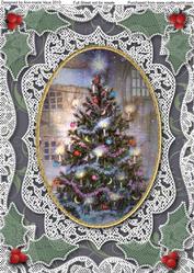How My Christmas Tree Should Look A4 Lace Picture Sheet