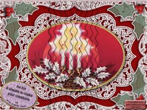 Christmas Candle Trip Wavy Side Stacker Kit
