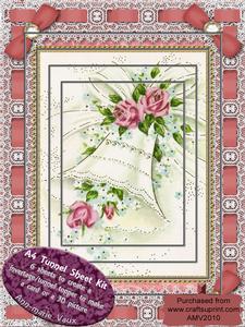 Wedding Bells Lace Eyelet A4 Tunnel Kit