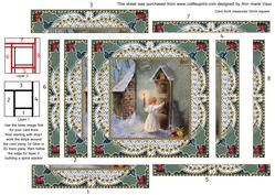 Choirboy Knocking Spiral Edge Stacker Card Front