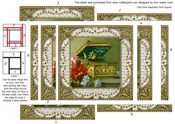 Music Box Spiral Edge Stacker Card Front