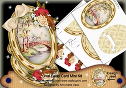 The Bridge Oval Easel Card Mini Kit