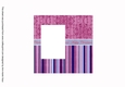 Cerise Candle Happy Christmas 6inch Split Topper Insert Panel