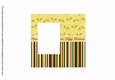 Poinsettia Happy Christmas 6inch Split Topper Insert Panel