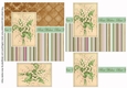 Lily of the Valley Best Wishes 6inch Split Decoupage Topper