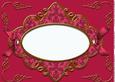 Snow Village A4 Ornate Frame Picture Sheet