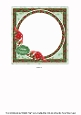 Christmas Tree Happy Christmas 6inch Circle Topper Insert Panel