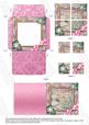 Christmas Stream Snow Card Envelope 4 Corner Stacker Aio