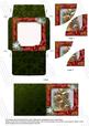 Pinecones Snow Mini Card Envelope Duo Corner Stacker Aio