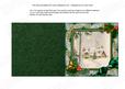 Winter Pub Holly 5in Square Folded Picture Card