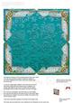 Robin 1 Snow Plain 5inch Square Envelope Backer