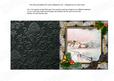 Snow Village Holly 5in Square Folded Picture Card