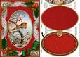 Robin 1 Holly Christmas A5 Locket Card Front