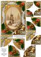 Steeple Holly 7x5inch All 4 Corner Stacker Card Front