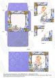 Baby Boy 3in Mini Card Envelope Duo Corner Stacker Aio