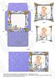 Baby Boy 3in Mini Card Envelope Pointy Stacker Aio
