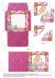 Baby Girl 3in Mini Card Envelope Duo Corner Stacker Aio