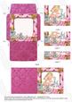 Baby Girl 3in Mini Card Envelope Bottom Stacker Aio