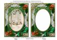 Winter Pub Holly 7x5in Card Picture and Shaker Frame
