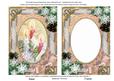 Candle Trio Snow 7x5in Card Picture and Shaker Frame
