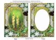 Candle Duo Snow 7x5in Picture and Shaker Frame