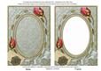 Silver Grey Rosebud Plain 7x5in Picture and Shaker Frame
