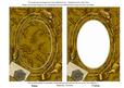 Gold Vines Rosebud Plain 7x5in Picture and Shaker Frame