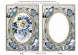 White Roses Butterfly 7x5in Picture and Shaker Frame