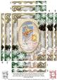 Bell Angel Snow 7x5in Spiral Wavy Edge Stacker