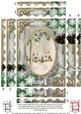 Winter Pub Snow 7x5in Spiral Wavy Edge Stacker