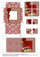 Red Rose Love is Mini Card Envelope 4 Corner Stacker Aio