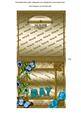 May Glory Gold Birthday Cut and Fold Portrait Card