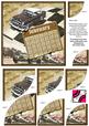 Vintage Cars February 29d Calendar 6in Duo Corner Stacker