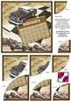 Vintage Cars February 28d Calendar 6in Duo Corner Stacker