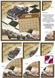 Vintage Cars May Calendar 6in Duo Corner Stacker