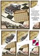 Vintage Cars September Calendar 6in Duo Corner Stacker