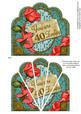 Teal Coral 40 Today Ornate Scallop Deco Stacker
