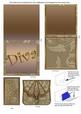 Coffee Floral Bag Diva Mini 3D Pop-up Card