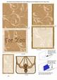 Cream Swirls for You Bag Mini 3D Pop-up Card