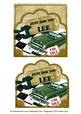 Green Car Lee Scallop Topper and Base