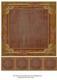 Tapestry Natural Brown Fancy 8in Picture Frame