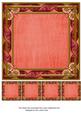 Tapestry Coral Fancy 8in Picture Frame