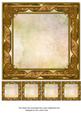 Tapestry Watercolour Bronze Fancy 8in Picture Frame