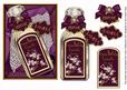 Vintage Purple Birthday Perfume Decoupage for Pamela