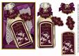 Vintage Purple Birthday Perfume Decoupage for Sarah