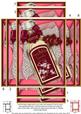 Plum Perfume 60th Birthday 7x5in Spiral Edge Stacker